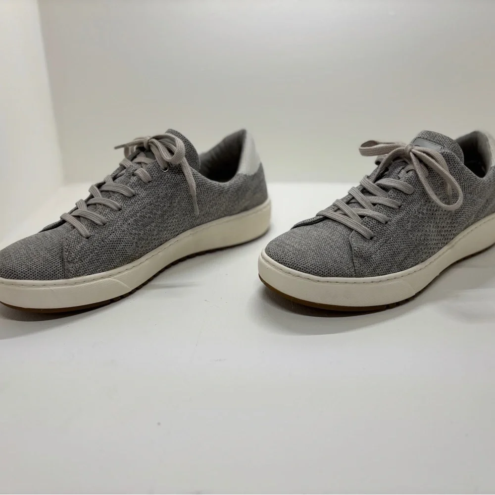 Sofft Knit Sneakers Women's 11 Gray Comfort Lightweight Lace-Up Casual Shoes
